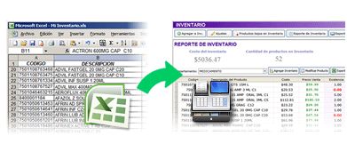 Si lo prefieres importa una base de datos desde exel