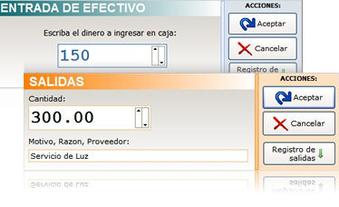 Registra entradas y salidas